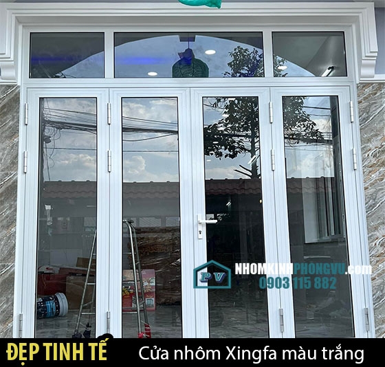 Tổng hợp 99+ mẫu cửa nhôm xingfa màu trắng tinh tế, sang trọng